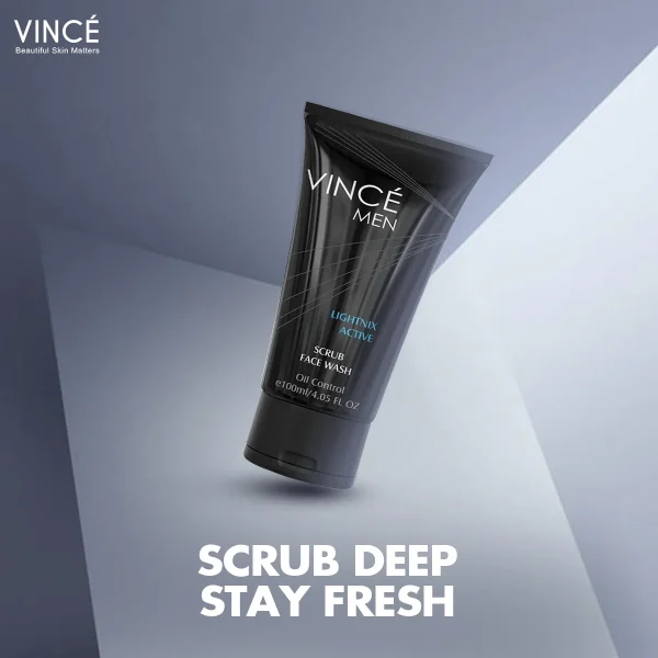 Vince Active Scrub Man Face Wash - Image 2