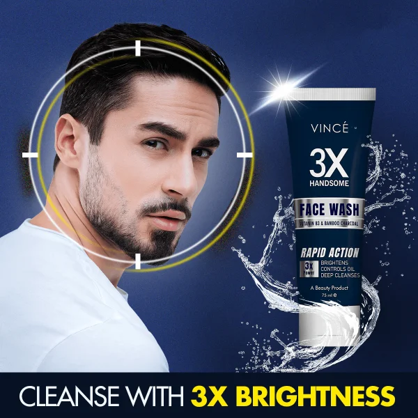 Vince 3XHandsome Face Wash - Image 2