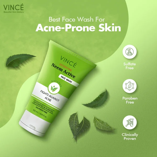 Vince Neem Active Face Wash - Image 2