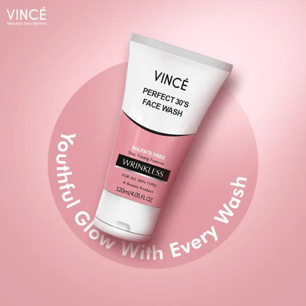 Vince Perfect 30s Face Wash for skin wrinkless - Image 2