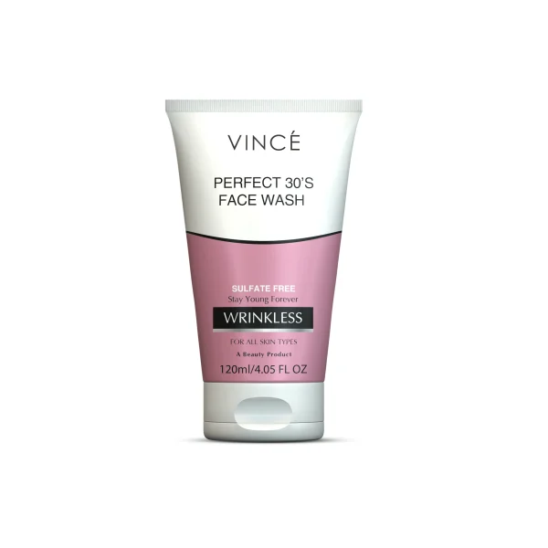 Vince Perfect 30s Face Wash for skin wrinkless