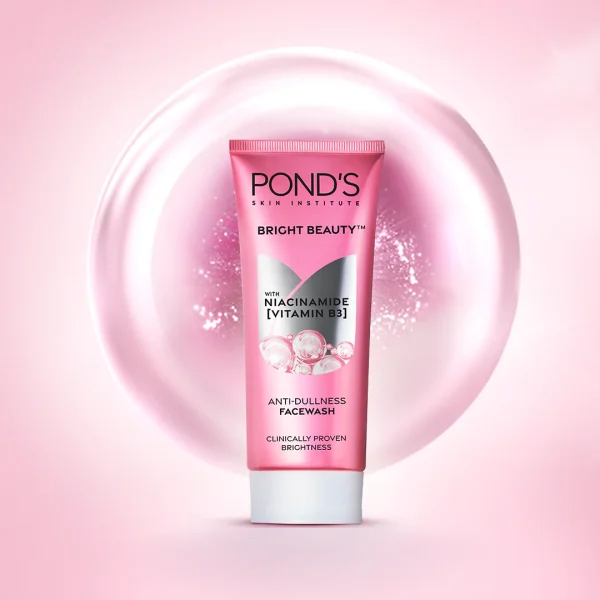 Pond's Bright Beauty Face Wash 100ml – Spotless & Glowing Skin