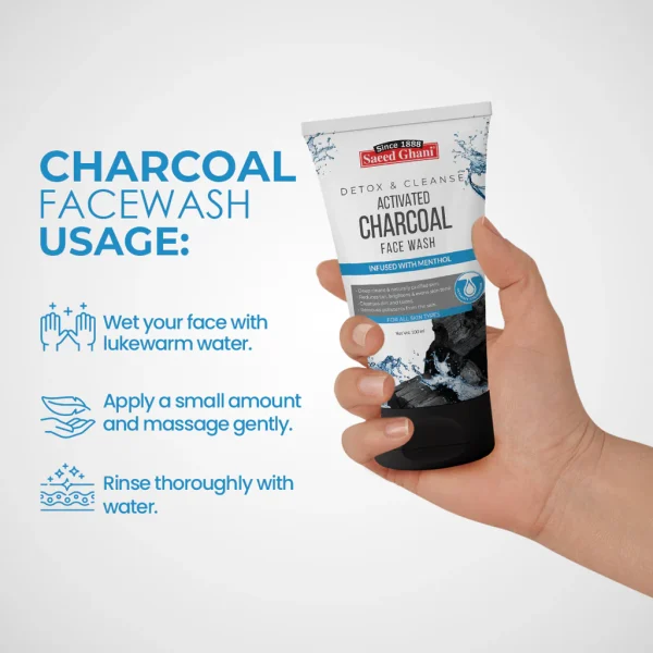 Charcoal Face Wash - Image 4